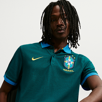 【激レア】ブラジル代表 ポロシャツ ナイキ nike Mサイズ NIKE公式】ブラジル ザ ナイキ ポロ メンズ ナイキ Dri-FIT サッカー